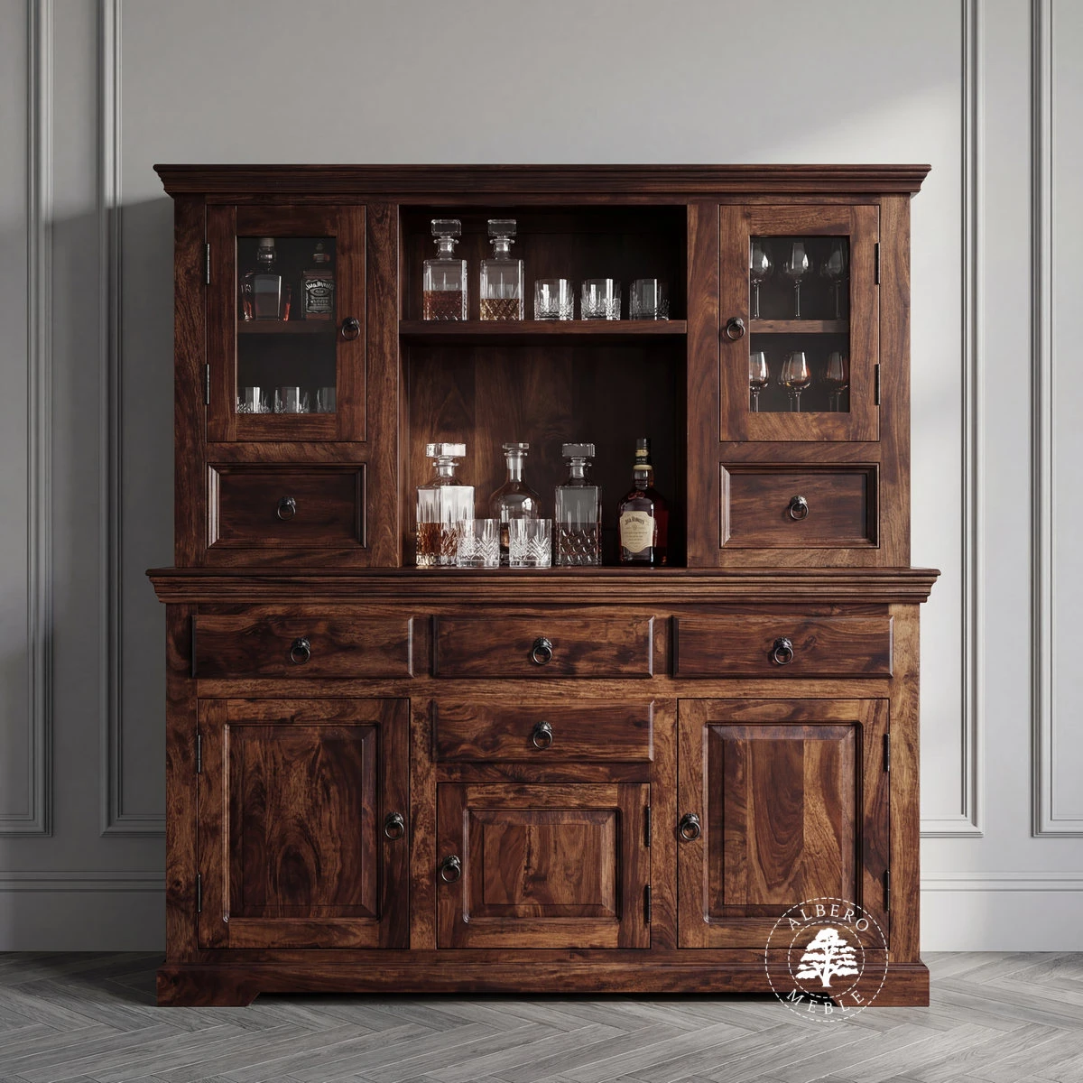 Klasyczna Nadstawka na Komodę