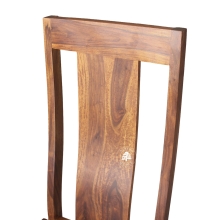 Nowoczesne Krzesło Drewniane CUBE – naturalne drewno