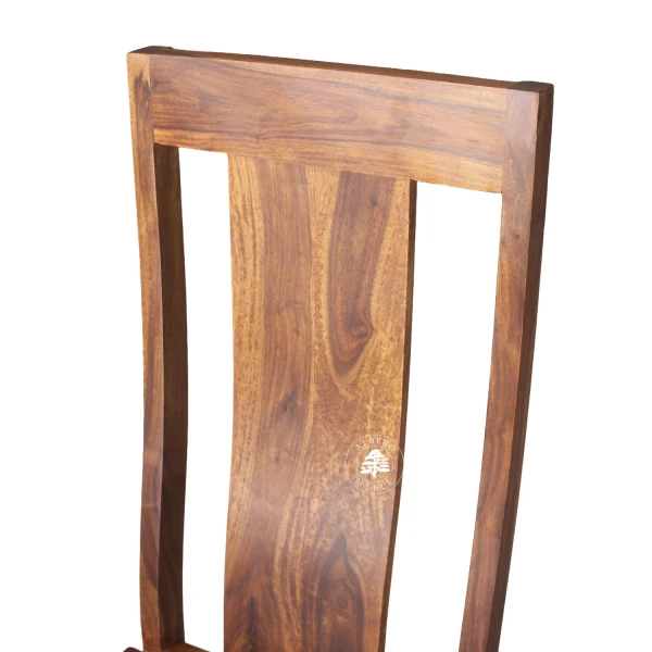 Nowoczesne Krzesło Drewniane CUBE – naturalne drewno