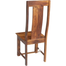 Nowoczesne Krzesło Drewniane CUBE – naturalne drewno