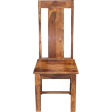 Nowoczesne Krzesło Drewniane CUBE – naturalne drewno