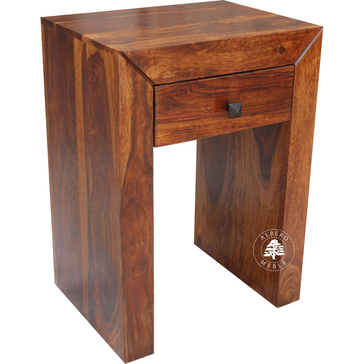 Mały stolik nocny z szufladą Modern Cube