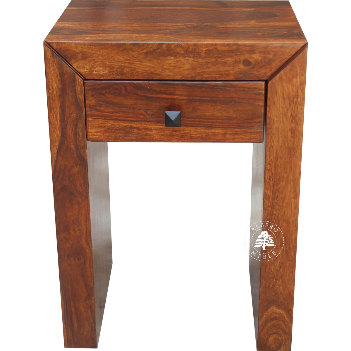 Mały stolik nocny z szufladą Modern Cube