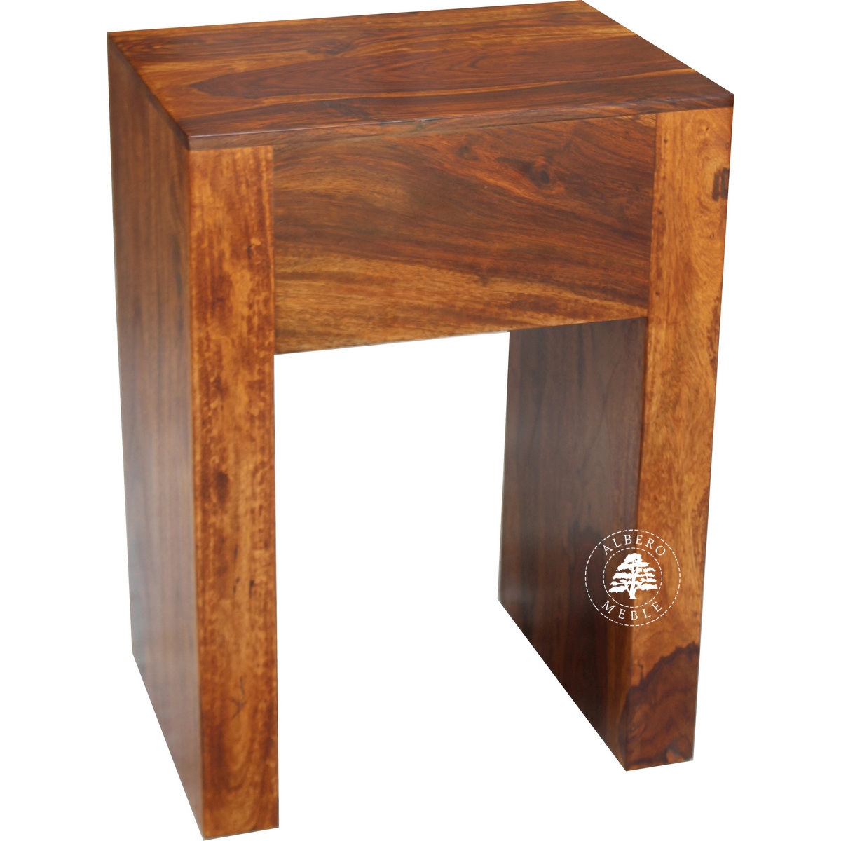 Mały stolik nocny z szufladą Modern Cube