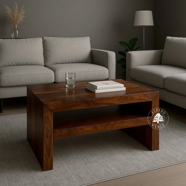 Masywna ława kawowa Cube