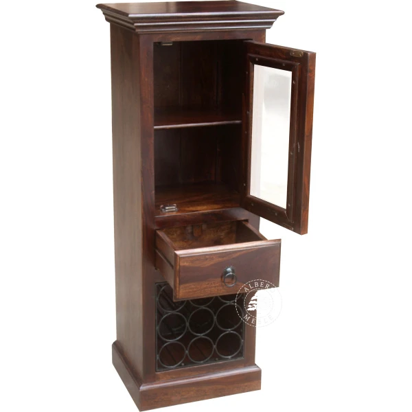 Klasyczny barek drewniany wolnostojący