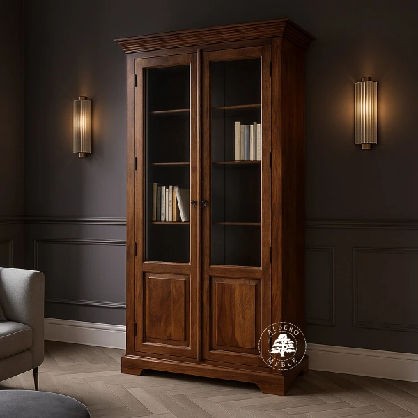 Witryna Drewniana w Stylu Kolonialnym