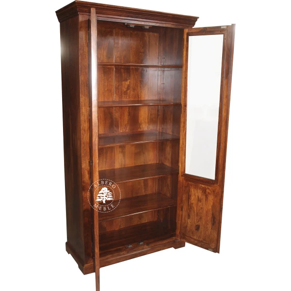 Witryna Drewniana w Stylu Kolonialnym