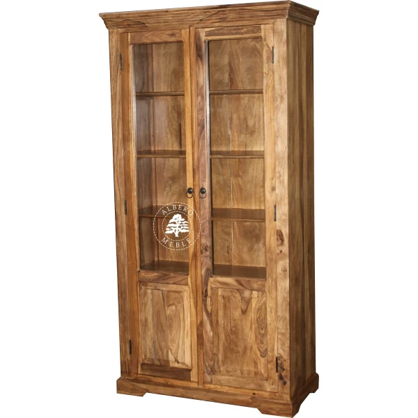 Witryna Drewniana w Stylu Kolonialnym