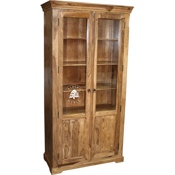 Witryna Drewniana w Stylu Kolonialnym