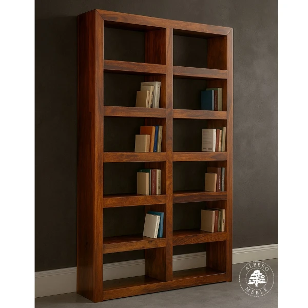 Płytki Regał Drewniany na Zamówienie