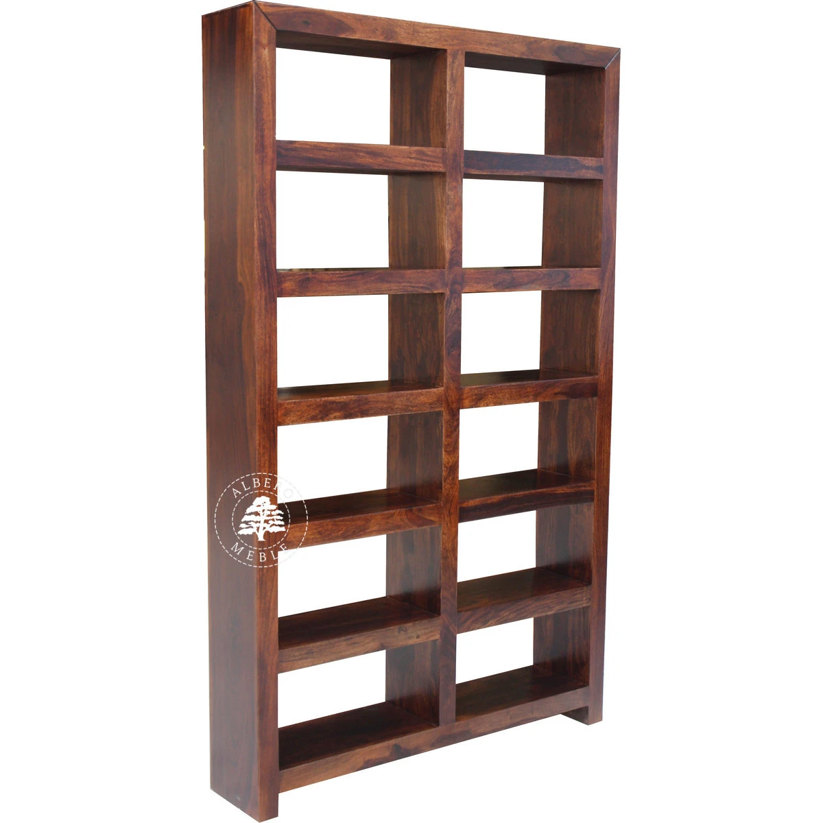 Płytki Regał Drewniany na Zamówienie