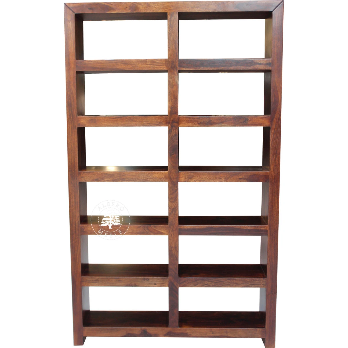 Płytki Regał Drewniany na Zamówienie