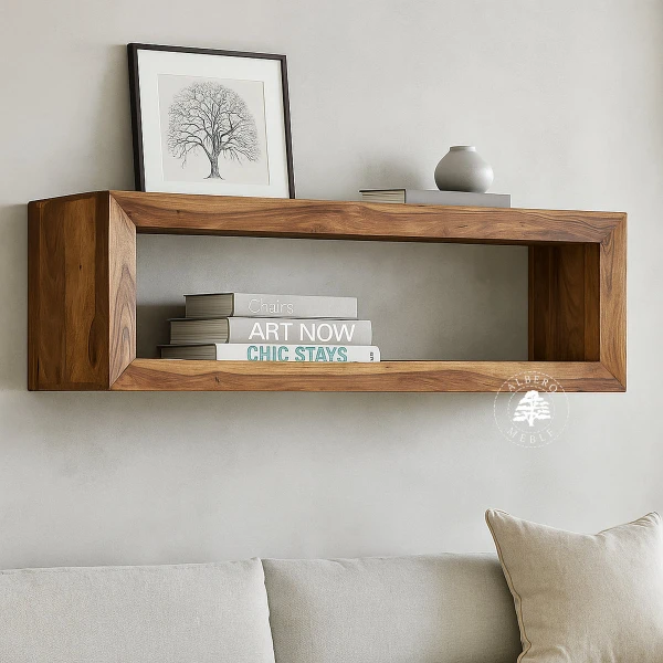 Półka drewniana na ścianę