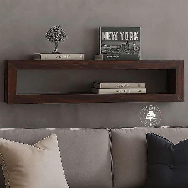 Półka drewniana na ścianę