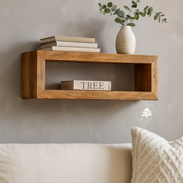 Półka drewniana na ścianę