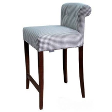Krzesło barowe HOKER tapicerowany Chesterfield
