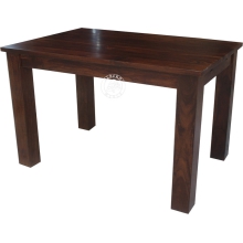 Stół drewniany rozkładany do małej jadalni -  Drewno Palisander - ciemny brąz