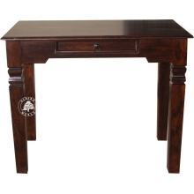 Oryginalne indyjskie biurko z litego drewna palisander