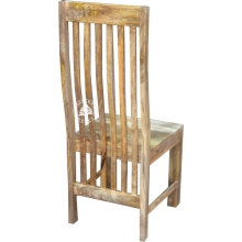 Nowoczesne krzesło z litego drewna naturalnego 