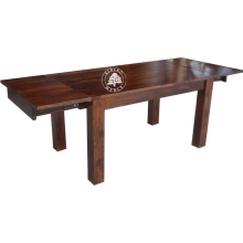 Stół drewniany rozsuwany -  Drewno Palisander - ciemny brąz
