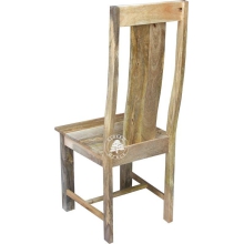 Krzesło z jasnego drewna naturalnego do stołu 