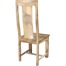 Krzesło z jasnego drewna naturalnego do stołu 