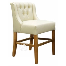 HOKER krzesło barowe tapicerowane Chesterfield