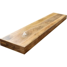 Półka z drewna litego palisander na wymiar - Drewno Mango - naturalne