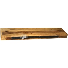 Półka z drewna litego palisander na wymiar - Drewno Palisander -  naturalny