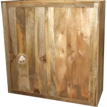 Duża i wysoka komoda z drewna palisandrowego - Drewno Mango - naturalne