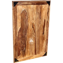 Klasyczny wieszak z litego drewna palisander - Drewno Palisander -  naturalny