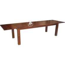 Stół tradycyjny z litego drewna -  Drewno Palisander - ciemny brąz