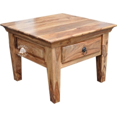 Klasyczny stolik kawowy z naturalnego drewna palisander-dalbergia