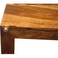 Nowoczesne biurko wyprodukowane w 100% z litego drewna palisander-dalbergia - Drewno Palisander -  naturalny