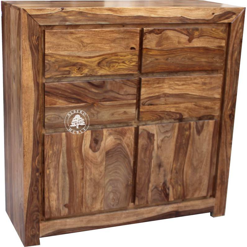 Nowoczesna komoda wyprodukowana z drewna naturalnego palisander - Drewno Palisander -  naturalny
