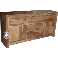 Komoda z szufladami z naturalnego drewna palisandru