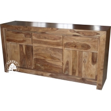 Komoda z szufladami z naturalnego drewna palisandru - Drewno Palisander -  naturalny