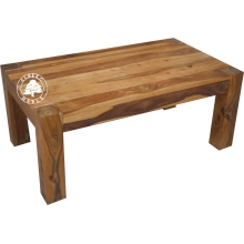 Stolik kawowy z naturalnego drewna palisandru - Drewno Palisander -  naturalny