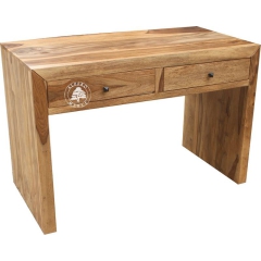 Nowoczesne proste biurko drewniane do pokoju