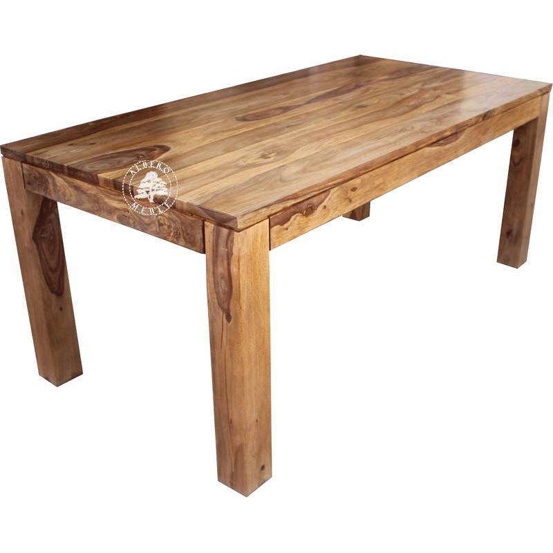 Stół z naturalnego drewna litego 100% - Drewno Palisander -  naturalny