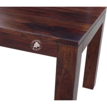 Stół z naturalnego drewna litego 100% -  Drewno Palisander - ciemny brąz