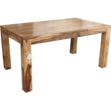 Stół z naturalnego drewna litego 100% - Drewno Palisander -  naturalny