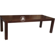 Duży stół drewniany na zamówienie i wymiar -  Drewno Palisander - ciemny brąz