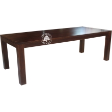 Duży stół drewniany na zamówienie i wymiar -  Drewno Palisander - ciemny brąz