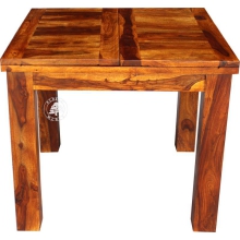 Drewniany stół rozkładany Butterfly - Drewno 100% Palisander - kolor brąz