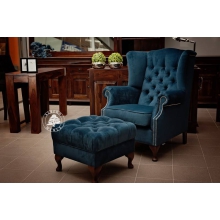 Fotel Chesterfield pikowany AUGUSTA