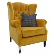 Fotel Chesterfield pikowany AUGUSTA