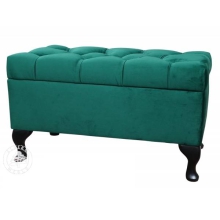 Pufa tapicerowana Chesterfield SAVONA