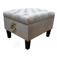 Pufa tapicerowana Chesterfield SAVONA